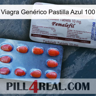 Viagra Genérico Pastilla Azul 100 36